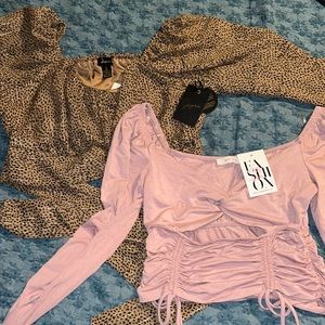 Crop top Bundle NWT